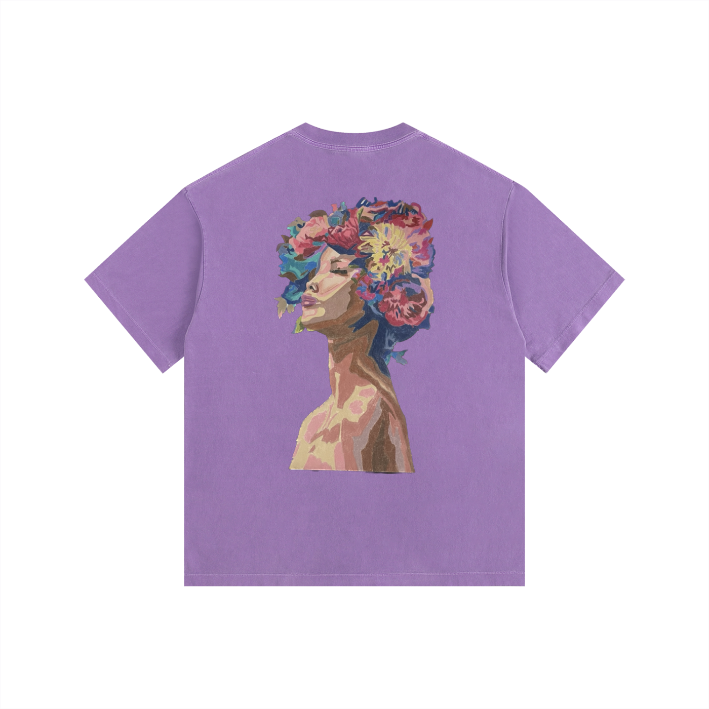 Vintage Washed Oversized Cotton T-Shirt
