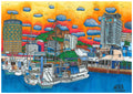Ferry Terminal Townsville A4 Art Print by Noah Niemi